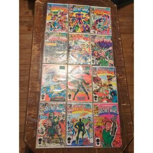 Full Set 1984 Marvel Secret Wars -VERY RARE! #8 NM!